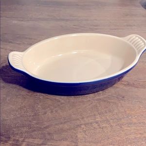 Le Creuset Gratin Ceramic Dish in Cobalt